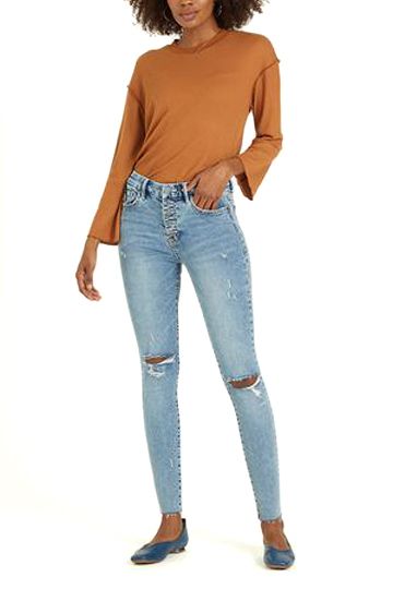 Dear John10"High Rise Pixie Skinny In Velez Dpm12a457vlz