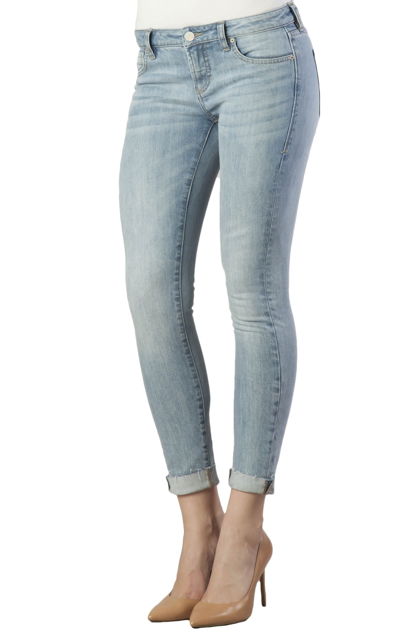 Dear John Joyrich Crop Comfort Skinny in Zimi