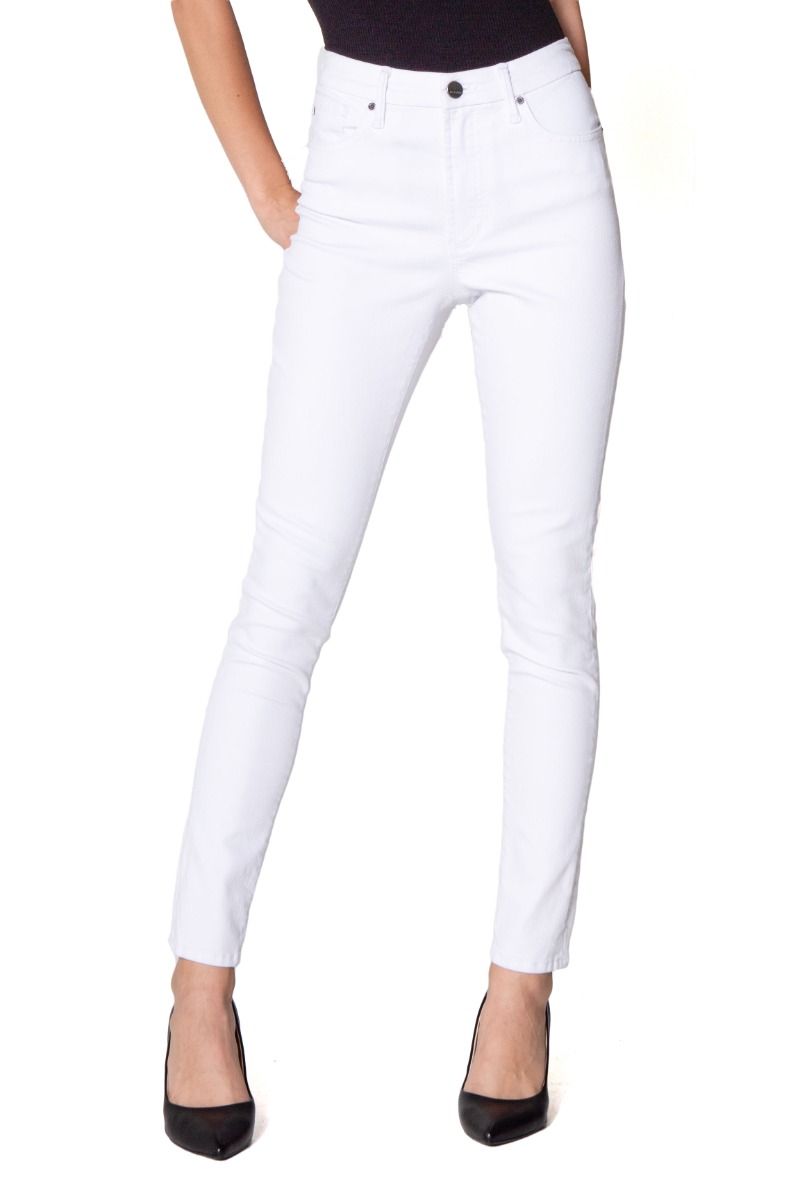 Ladies Olivia Skinny Super High Rise Jeans In White