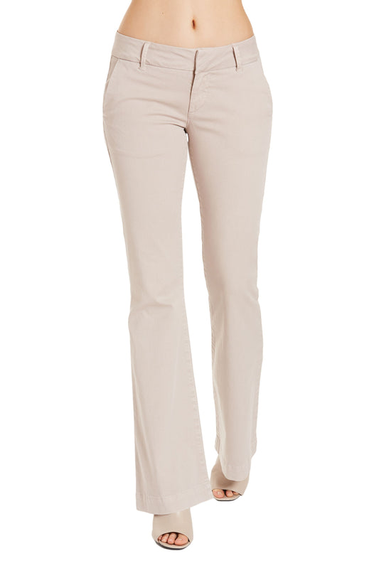 Dear John Audryn Trouser Flare in Desert Tan