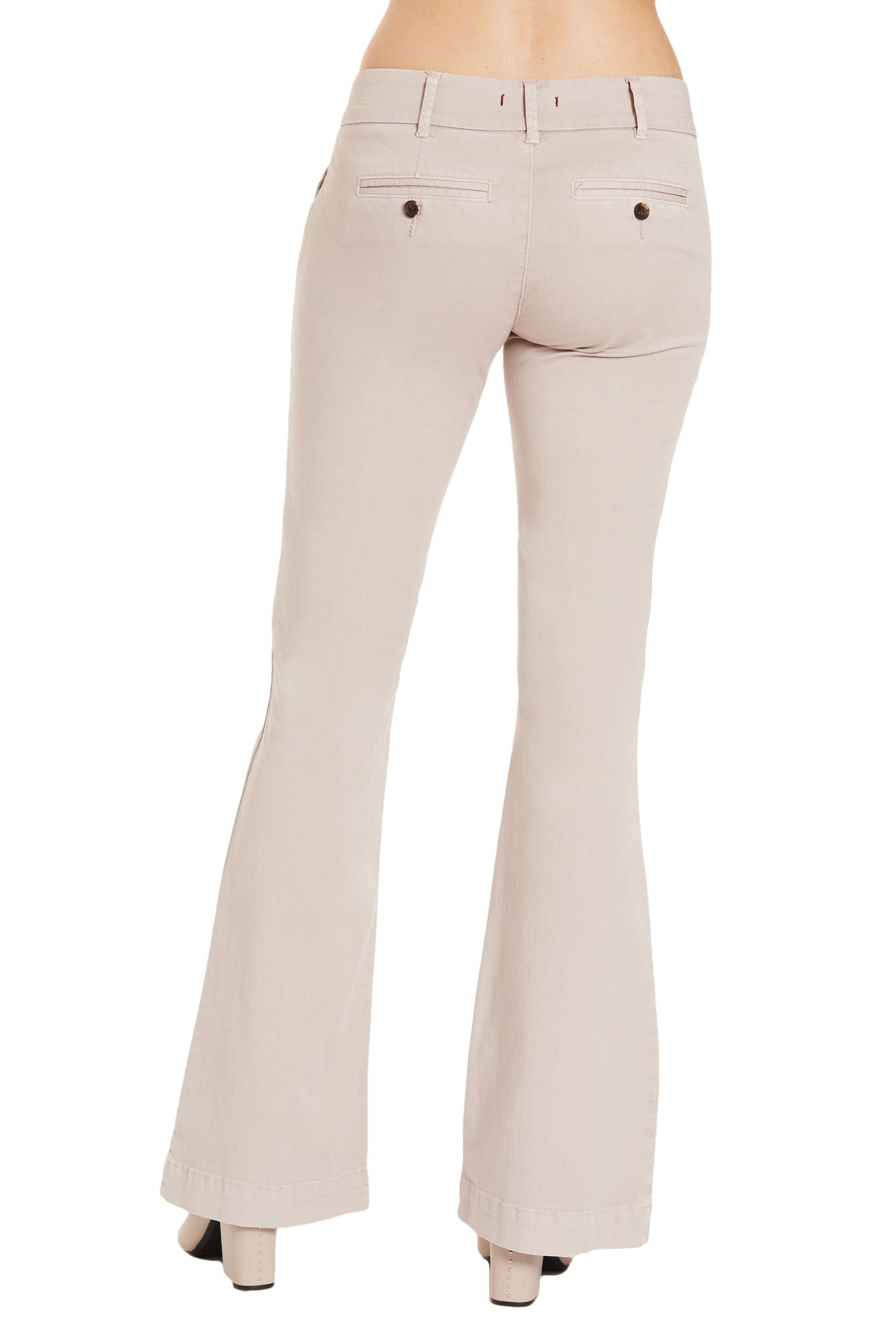 Dear John Audryn Trouser Flare in Desert Tan