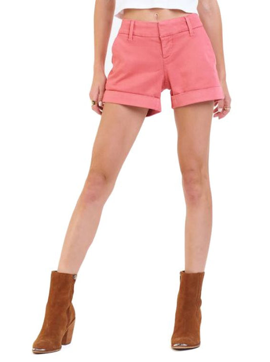 Hampton Mid Rise Shorts In Raspberry Sorbet DSM70C178RPS