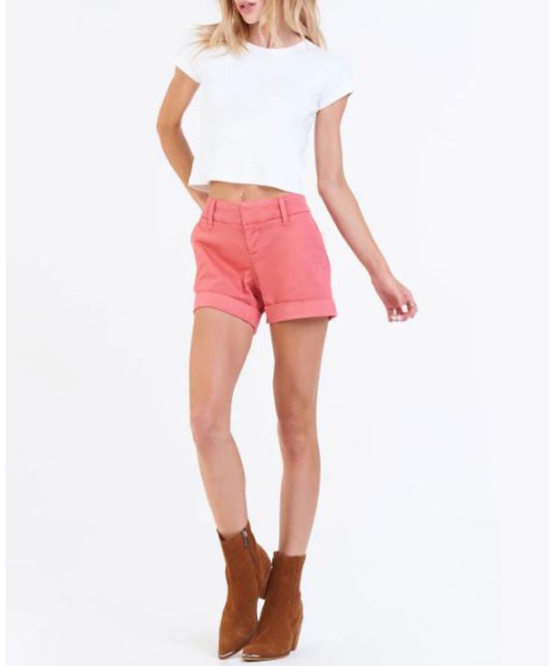 Hampton Mid Rise Shorts In Raspberry Sorbet DSM70C178RPS