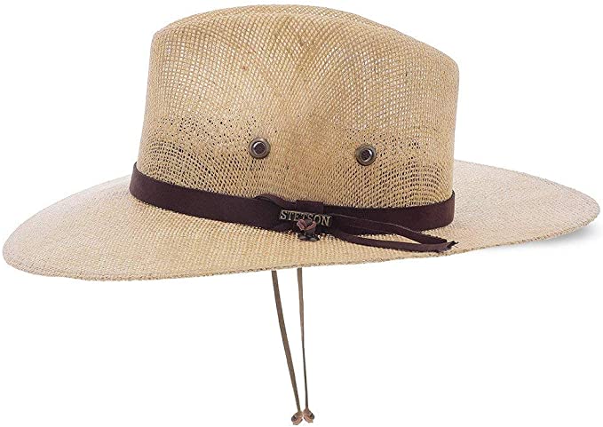 Stetson Fazenda Outdoor Straw Safari Tan