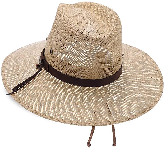 Stetson Fazenda Outdoor Straw Safari Tan