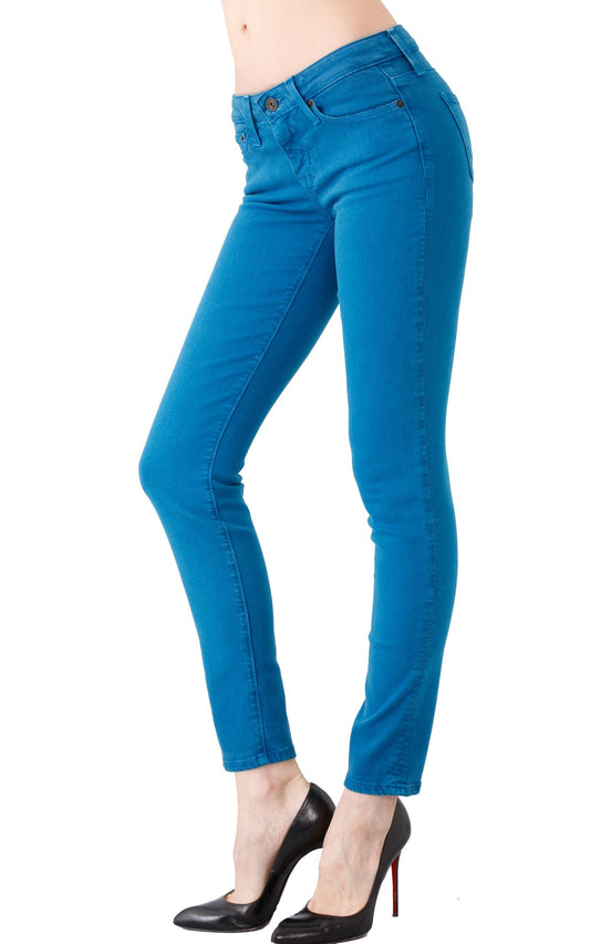 Big Star Alex Mid Rise Skinny Denim in Turkish