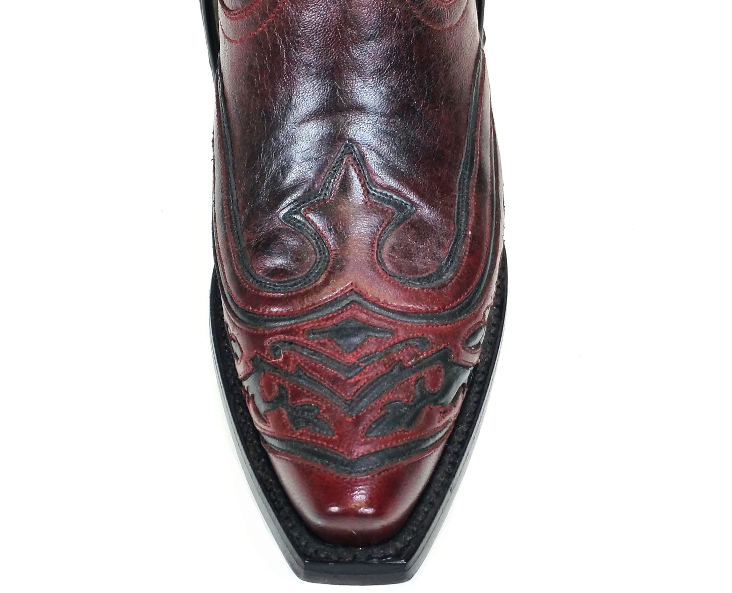 Corral Wine and Black Inlay Boots