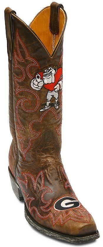 Georgia Bulldog Game Day Boots GA-M036-1