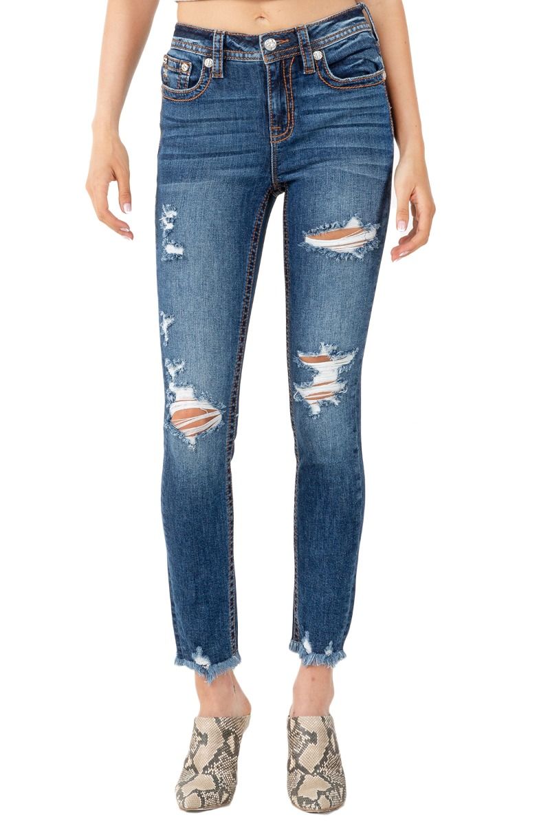 29" High-Rise Skinny Jeans H3636S49