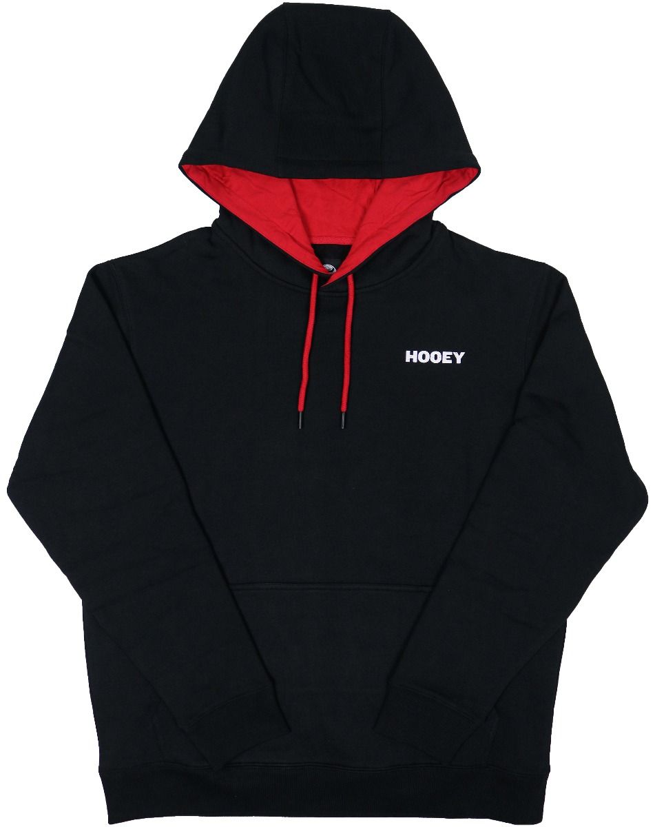 Guadalupe Hooey Men's Black Hoody with Logo