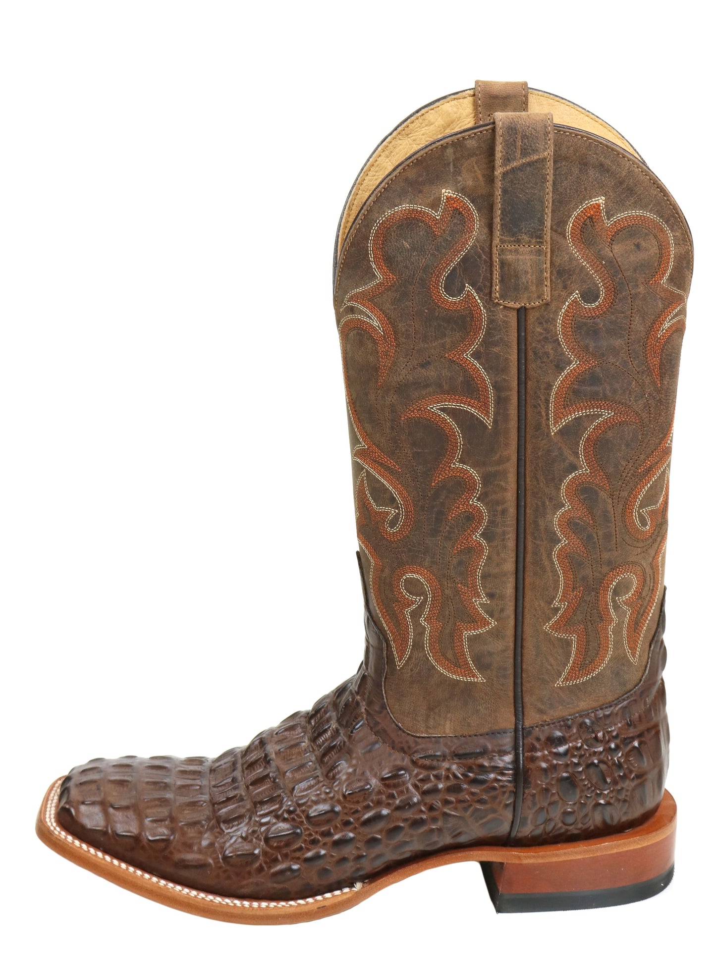 Horse Power by Anderson Bean Chocolate Nile Crocodile Men's Boots