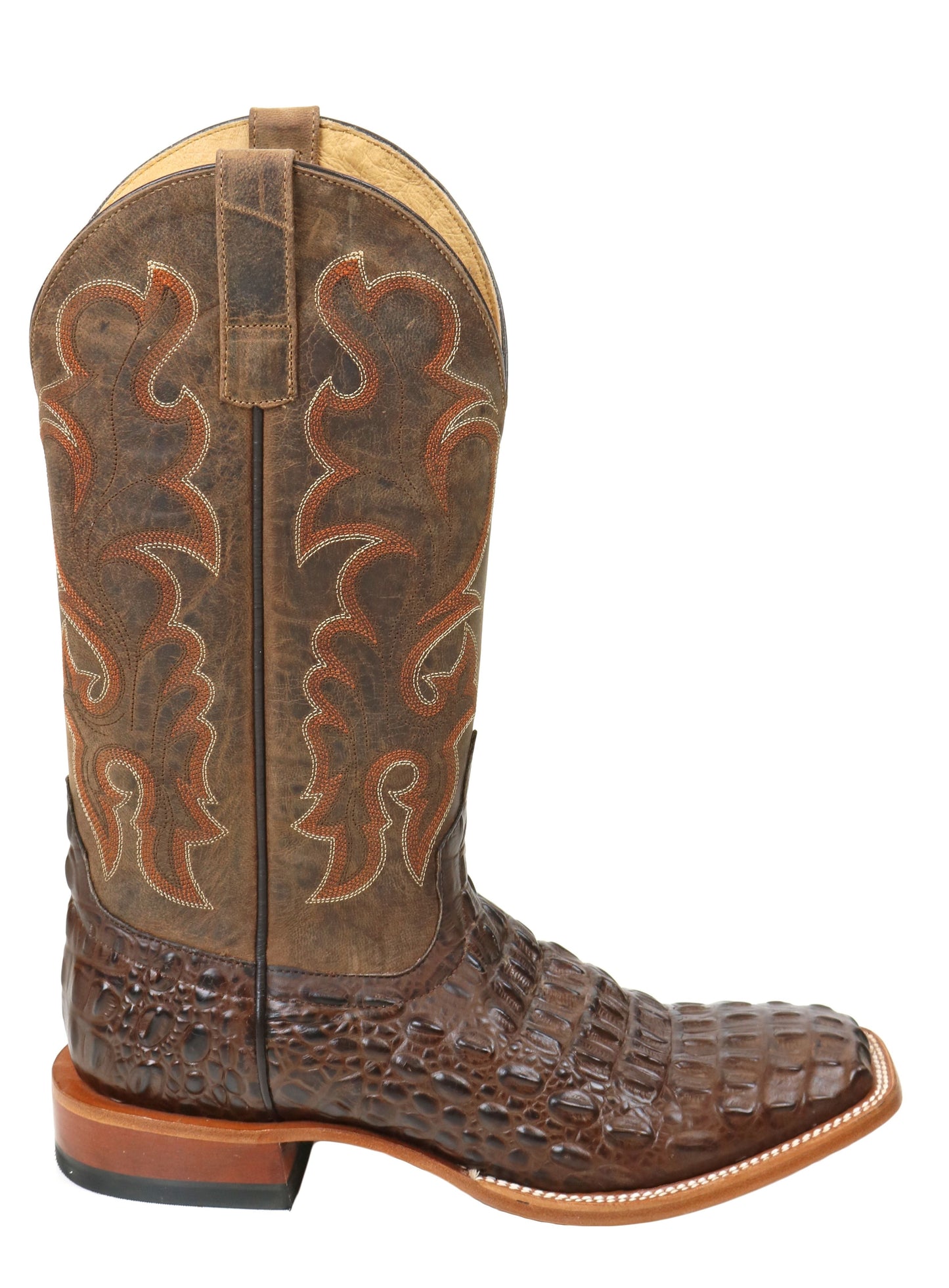 Horse Power by Anderson Bean Chocolate Nile Crocodile Men's Boots