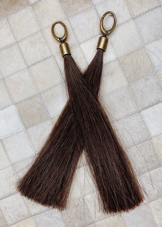 Austin Accent Horsehair Tassel Chestnut HH212XG