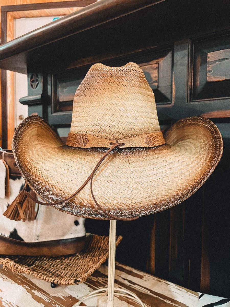 The Westerner Straw Cowboy Hat by Austin Traders