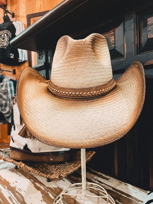 The Western Style Straw Hat Luke by Austin Traders