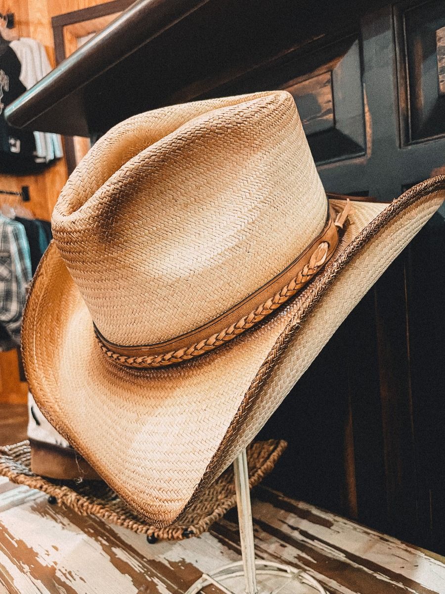 The Western Style Straw Hat Luke by Austin Traders