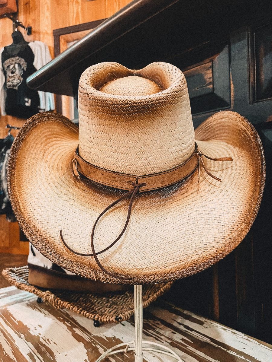 The Western Style Straw Hat Luke by Austin Traders