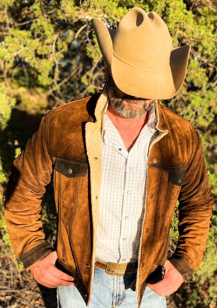 StS Ranchwear Western Jacket Mens Conceal Carry Rust STS6563