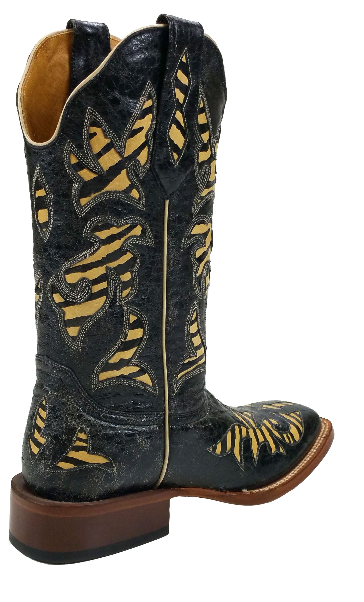 Johnny Ringo Legacy Collection Barn Black Grabado Zebra