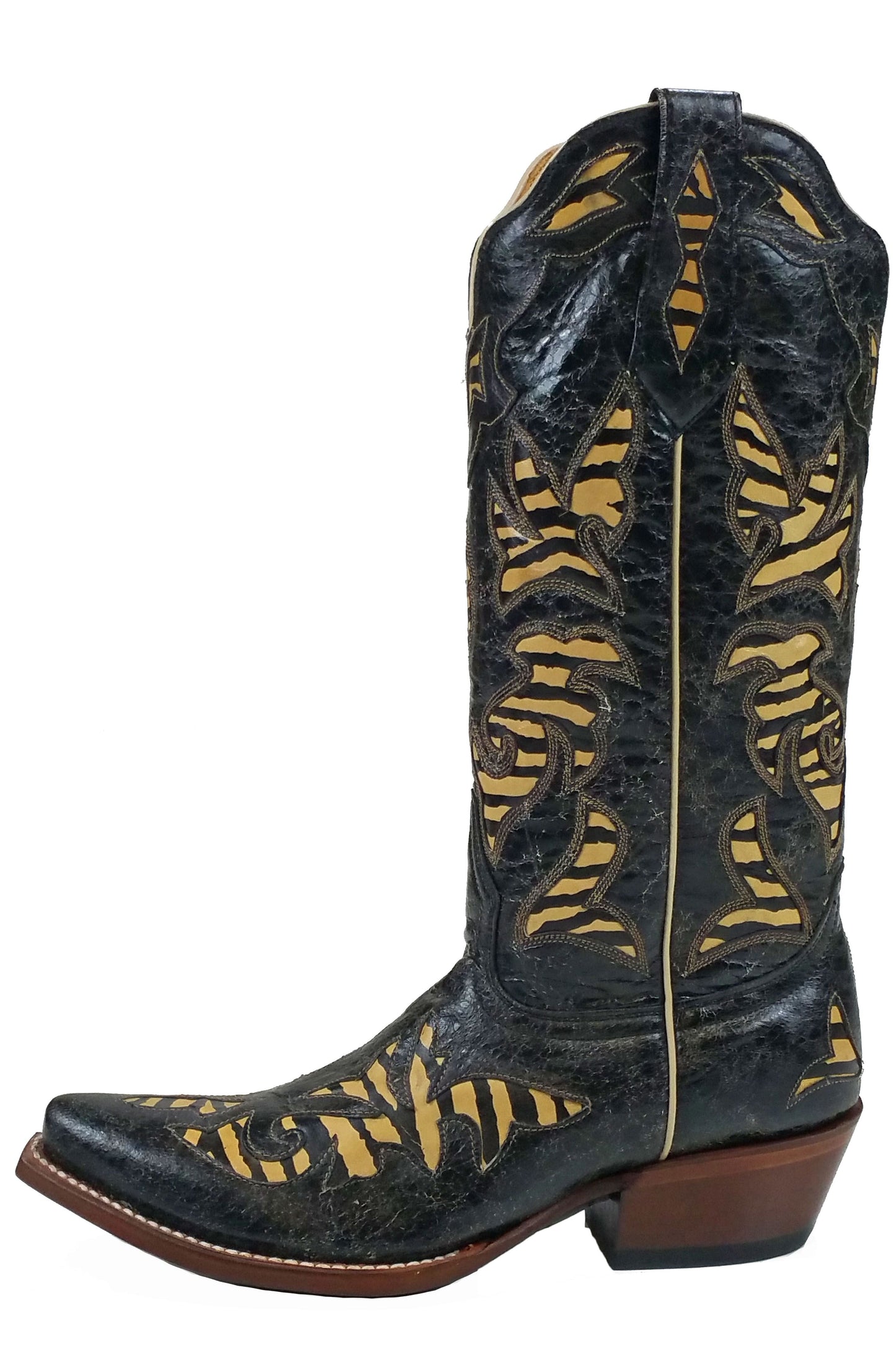 Johnny Ringo Legacy Collection Barn Black Grabado Zebra