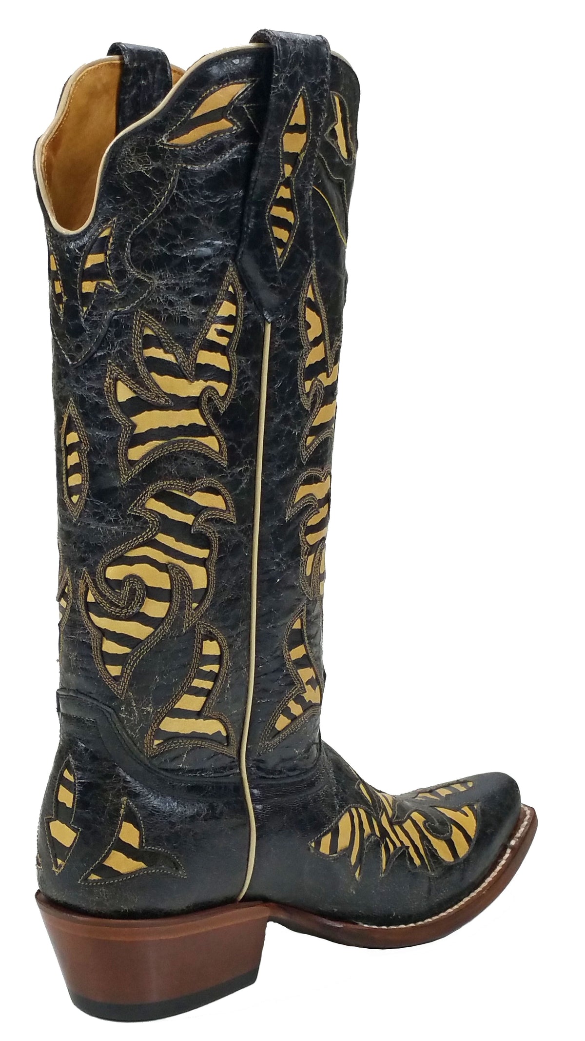 Johnny Ringo Legacy Collection Barn Black Grabado Zebra
