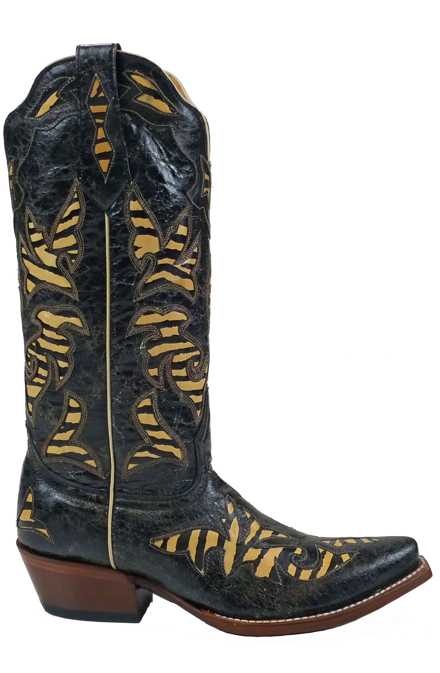 Johnny Ringo Legacy Collection Barn Black Grabado Zebra