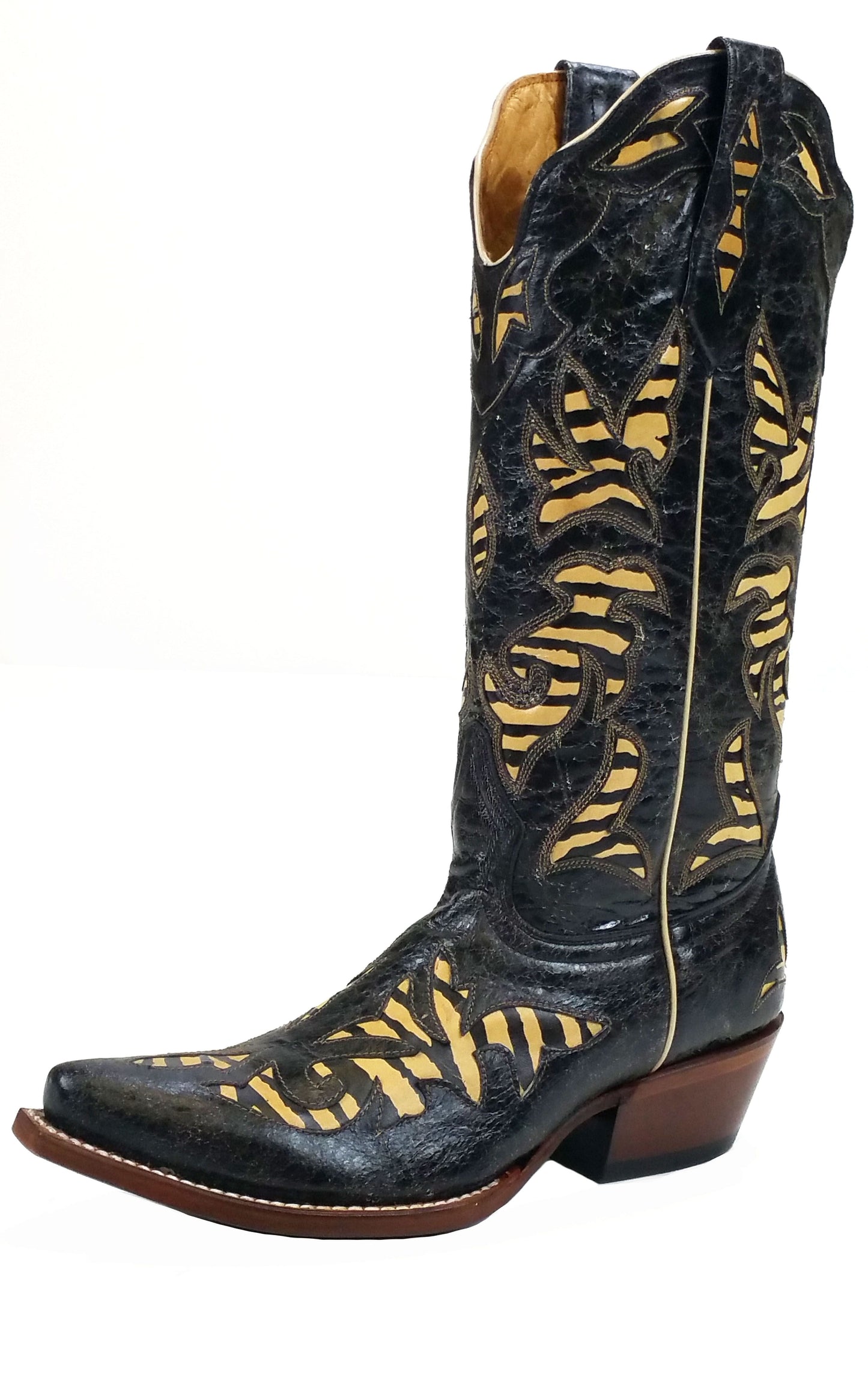 Johnny Ringo Legacy Collection Barn Black Grabado Zebra