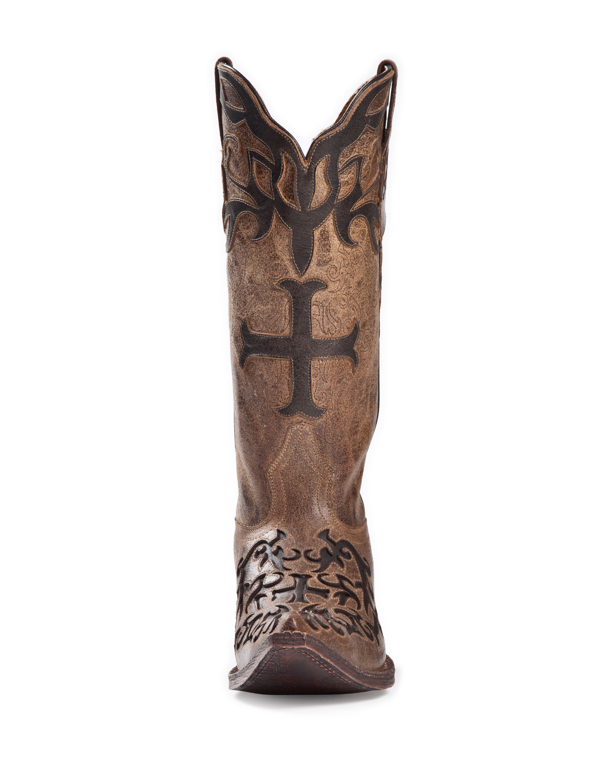 Johnny Ringo Sagrada Collection JRS405-10X Cowhide Cross Inlay