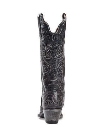 Johnny Ringo Sagrada Collection Barn Black Boots