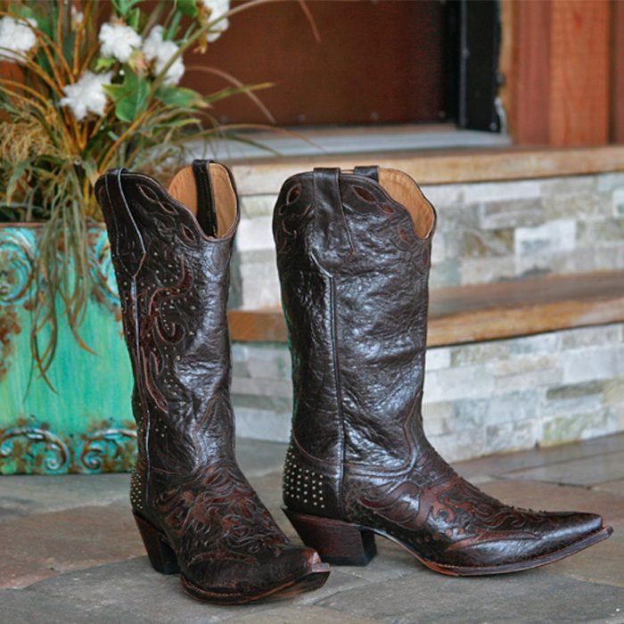 Johnny Ringo Sagrada Collection Barn Chocolate Boots