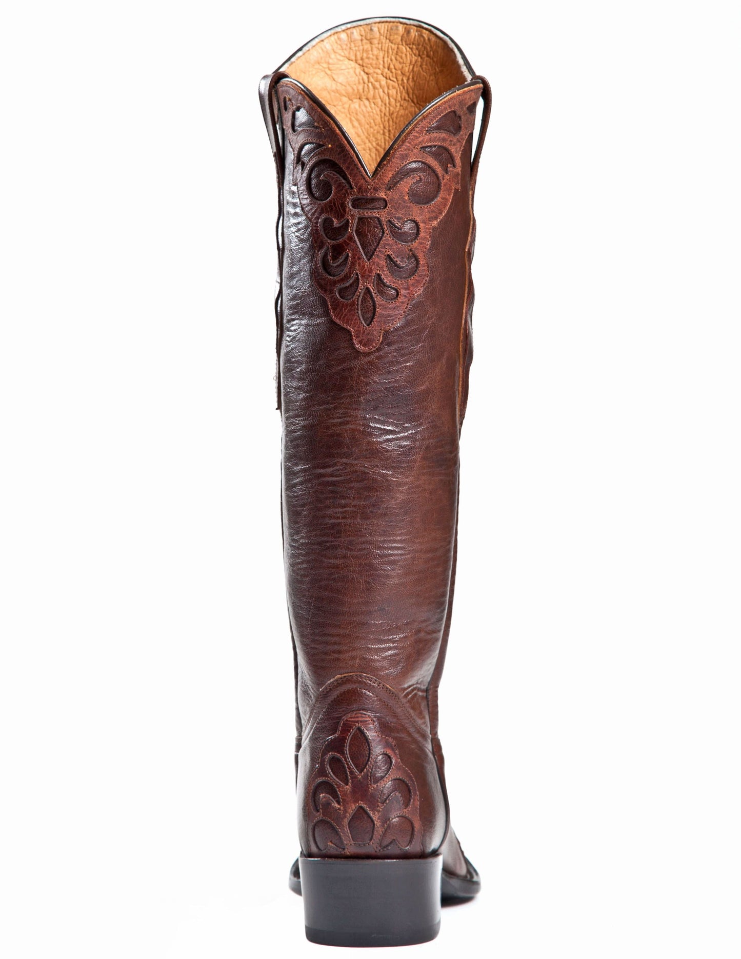 Johnny Ringo Sagrada Collection Volcano Cobre Boot with Fleur De Lis Inlay