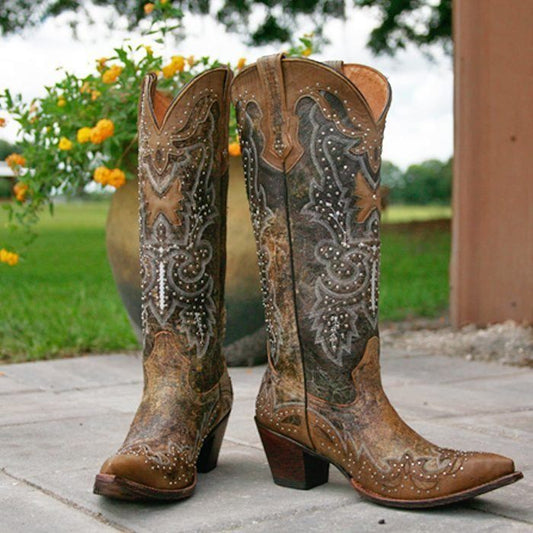 Johnny Ringo Sagrada Collection Puma Brown 15" Boots