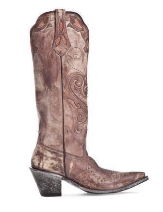 Johnny Ringo Sagrada Collection Old Cognac 15" Boots