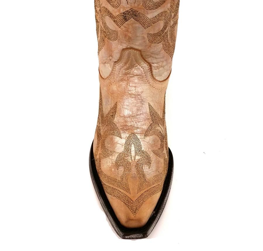 Old Gringo Boots Diego Metallic Gold