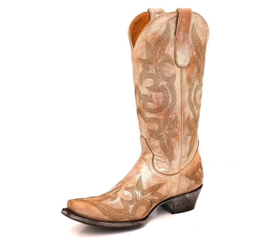 Old Gringo Boots Diego Metallic Gold