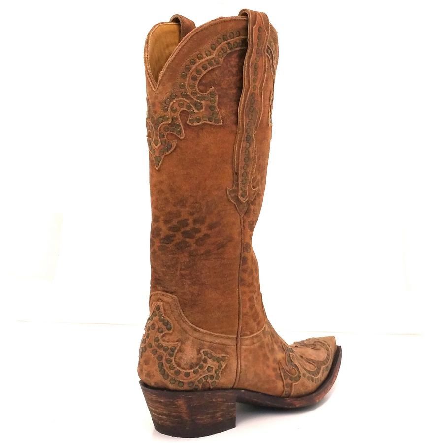 Old Gringo Clarita 13" Ochre Leopard Boot