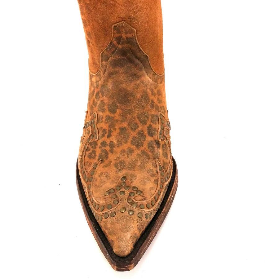 Old Gringo Clarita 13" Ochre Leopard Boot