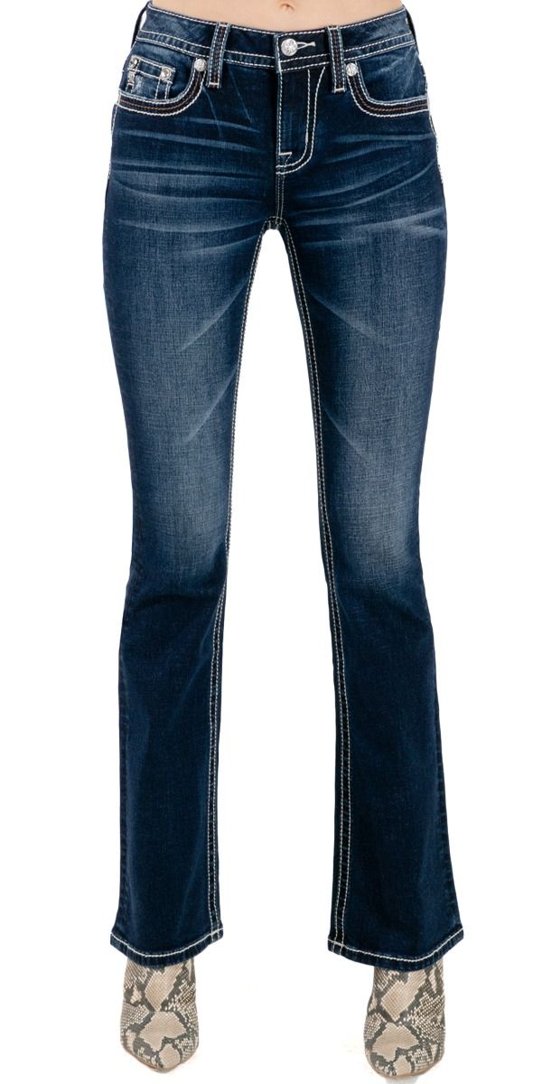 Miss Me Mid Rise Boot Cut Jean M3080B26