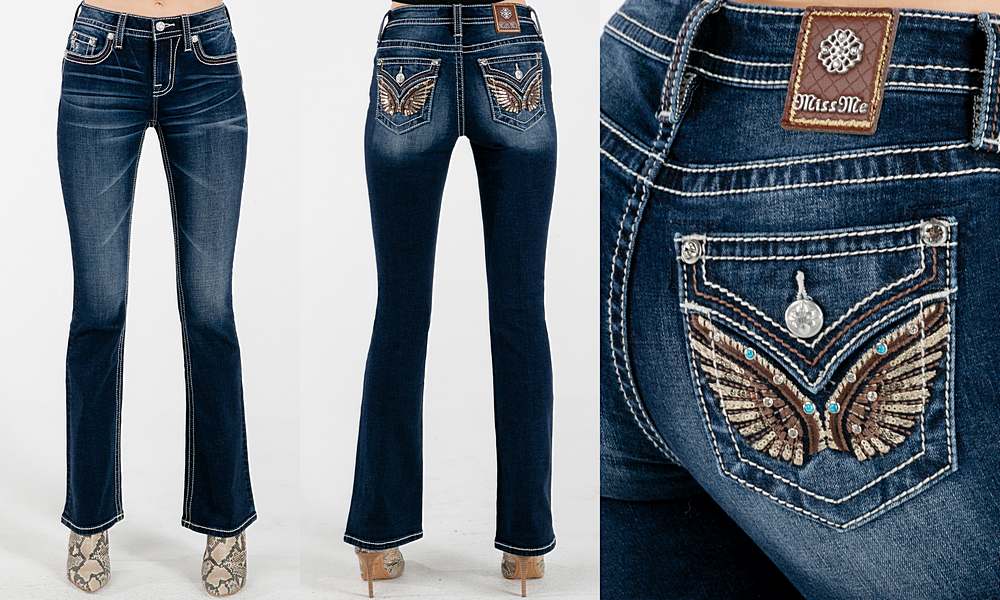 Miss Me Mid Rise Boot Cut Jean M3080B26