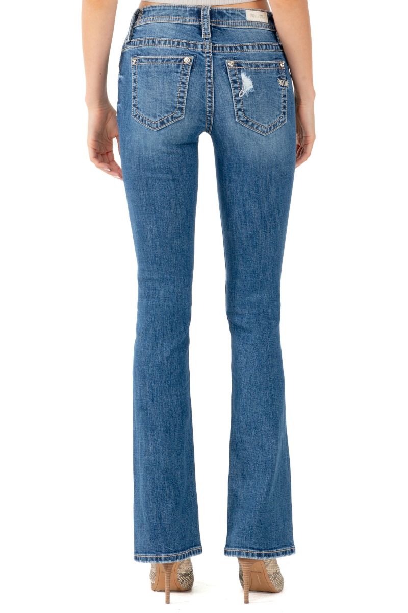 Miss Me Ladies Mid-Rise Boot Cut Jean M3636B48