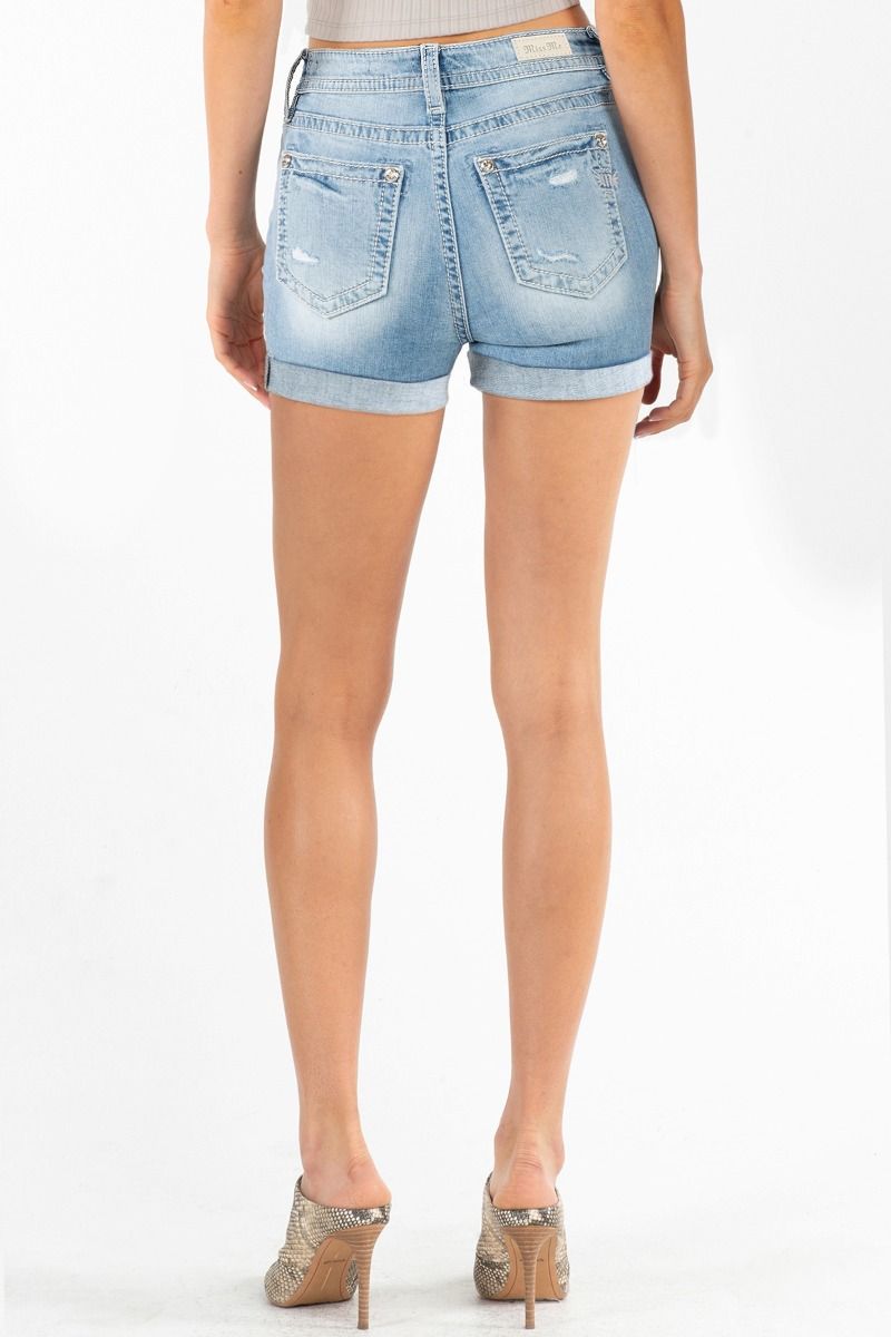 Miss Me Mid-Rise Shorts M3636H47