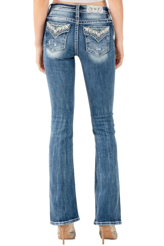 Miss Me Mid-Rise Boot Cut Jean