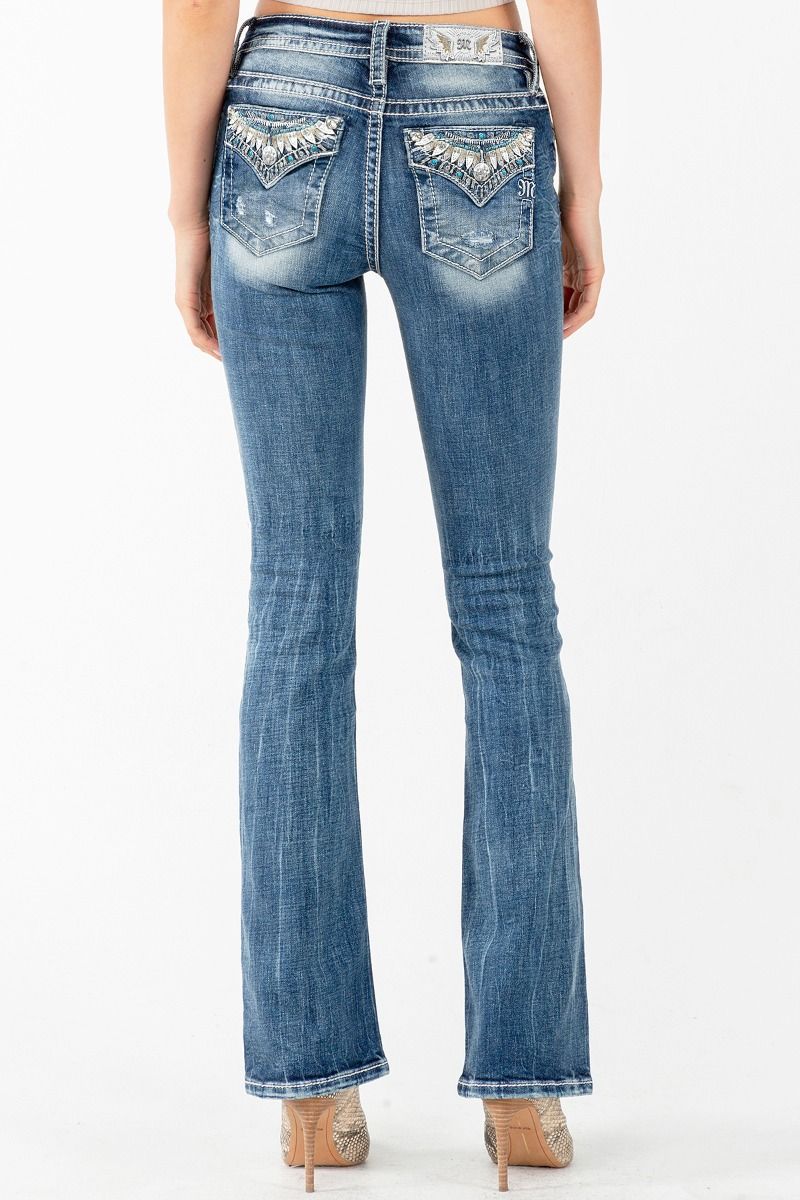 Miss Me Mid-Rise Boot Cut Jean