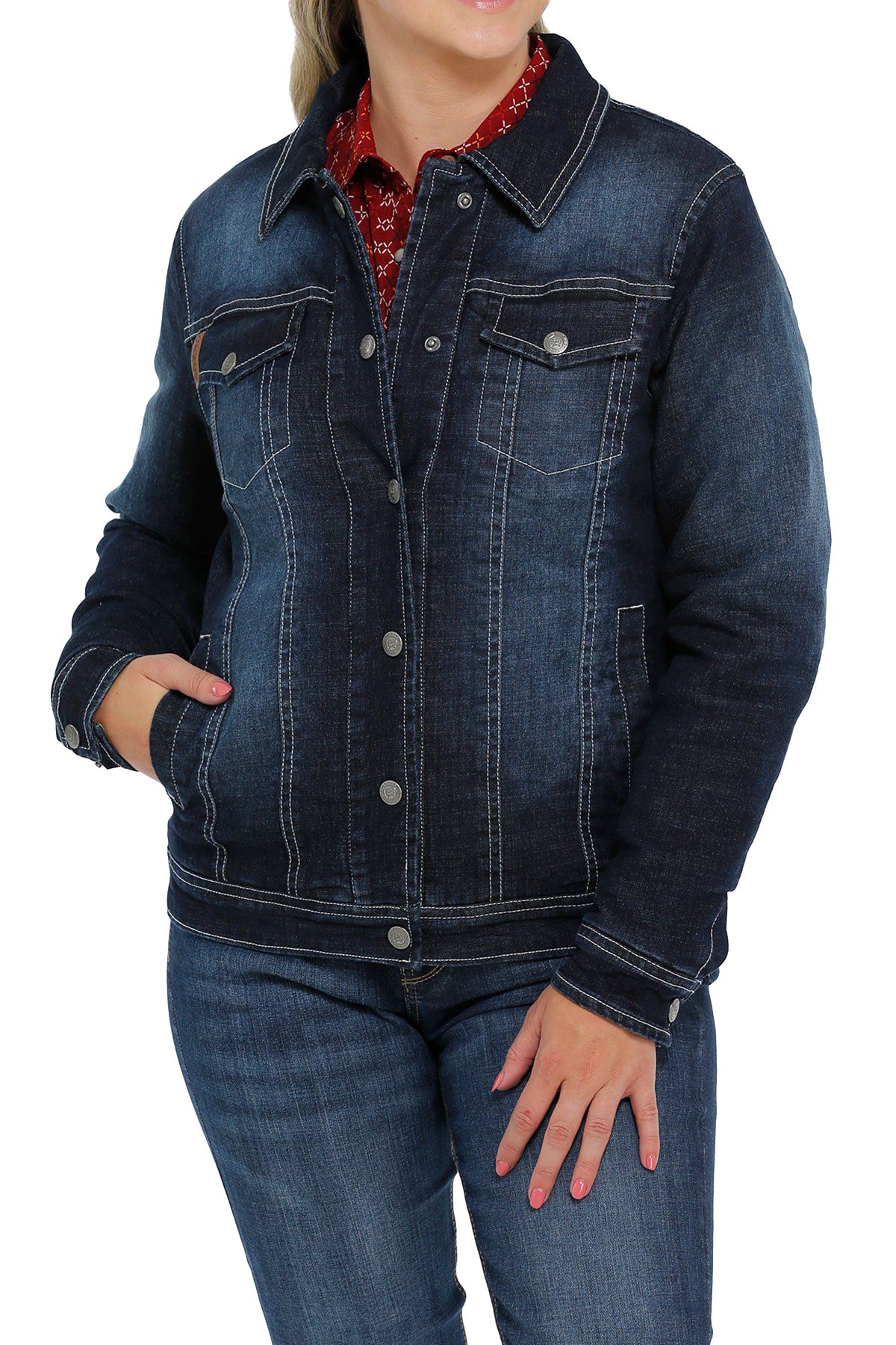 Cinch Women's Denim Trucker Jacket MAJ9878004