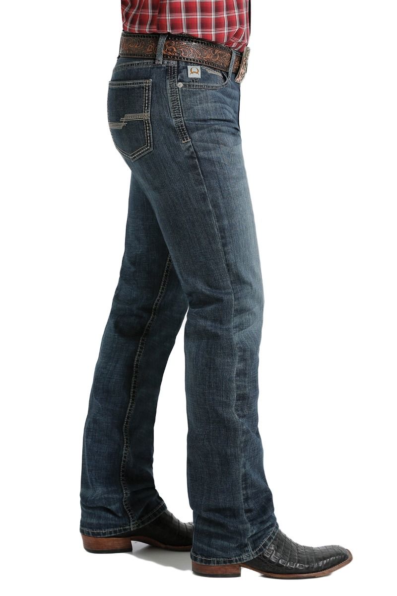 Men's Slim Fit Ian In Dark Stone Wash By Cinch MB53436001