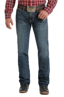 Men's Slim Fit Ian In Dark Stone Wash By Cinch MB53436001