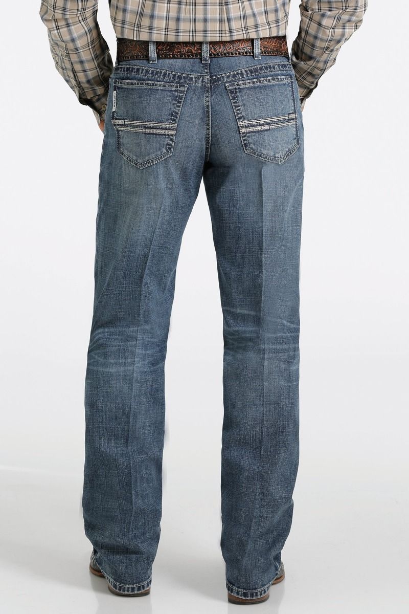 Men's Relaxed Fit White Label In Medium Stonewash By Cinch