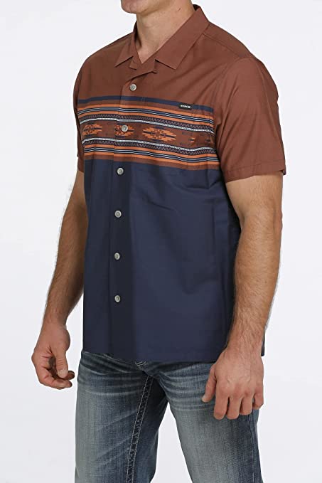 Cinch Men's Camp Collection Button Down Shirt MTW1401016