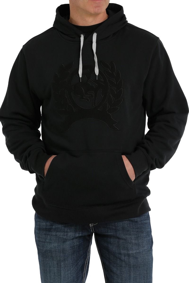 Men's Cinch Hoodie In Black MWK1206021