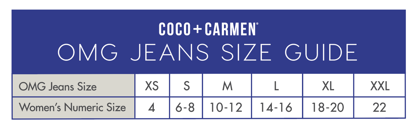 Coco and Carmen OMG Skinny Ankle Jean in Light Distressed Denim